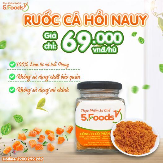 RUỐC CÁ HỒI NAUY - MÓN NGON GIÀU DINH DƯỠNG CHO BÉ