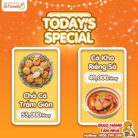 MÓN CHÍN TIỆN LỢI - GỌI NGAY 5FOODS
