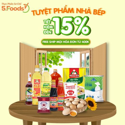 TUYỆT PHẨM BẾP NHÀ - TIẾT KIỆM ĐẾN 15%