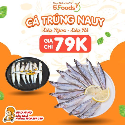 SĂN DEAL NGAY - CÁ TRỨNG NAUY #79K