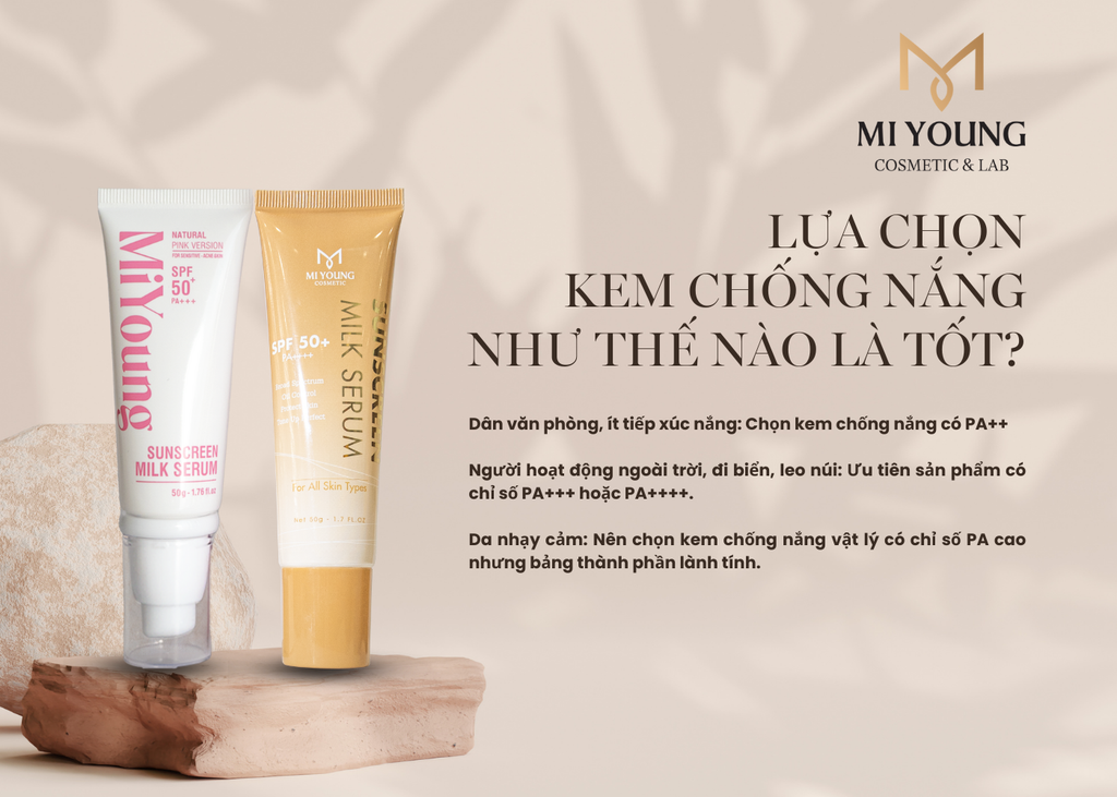 CHỈ SỐ PA LÀ GÌ? GIẢI MÃ Ý NGHĨA CỦA CHỈ SỐ PA TRONG KEM CHỐNG NẮNG