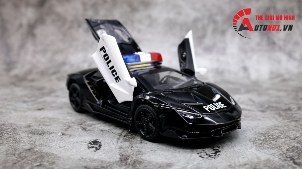 MÔ HÌNH XE LAMBORGHINI LP770-4 POLICE 1:32 TYMODEL 7483