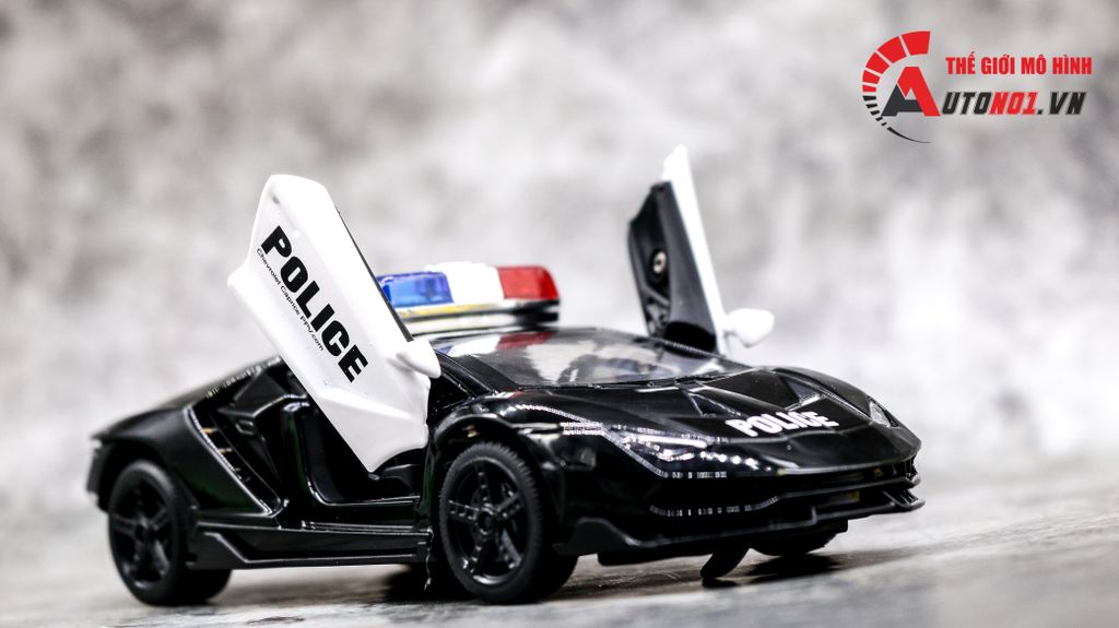 MÔ HÌNH XE LAMBORGHINI LP770-4 POLICE 1:32 TYMODEL 7483