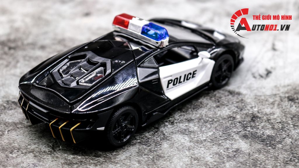 MÔ HÌNH XE LAMBORGHINI LP770-4 POLICE 1:32 TYMODEL 7483