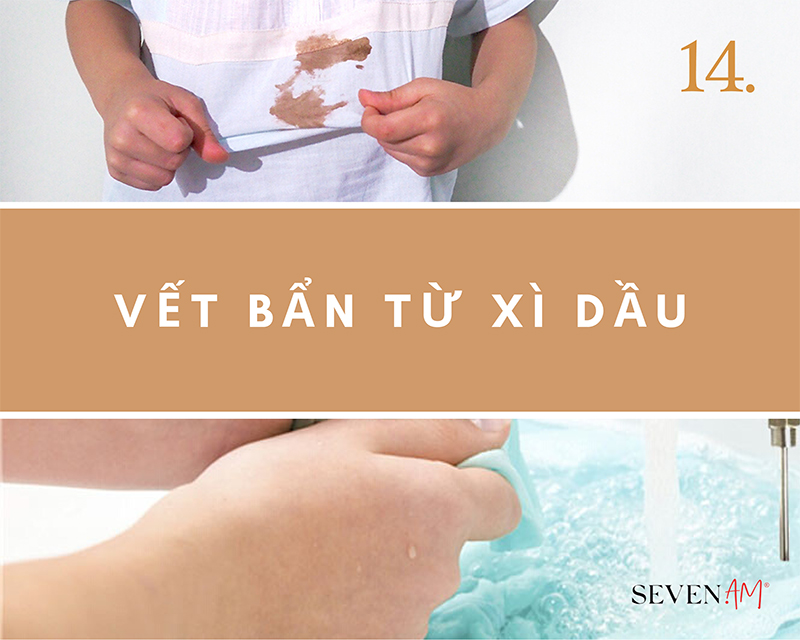 Xử lý vết bẩn nước xì dầu