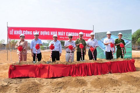 Lễ khởi công xây dựng nhà máy Carbon Việt Nam thứ hai tại Đồng Nai