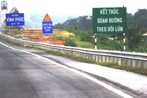 Xử lý kịp thời lún, nứt trên cao tốc Nội Bài – Lào Cai