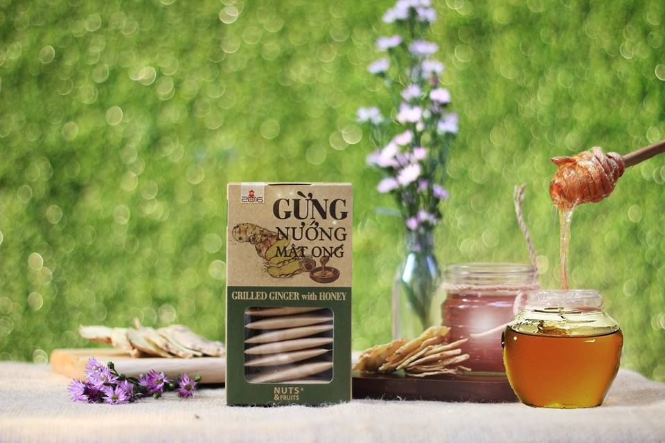 Gừng nướng mật ong - món quà từ vùng núi Tây Bắc Việt Nam