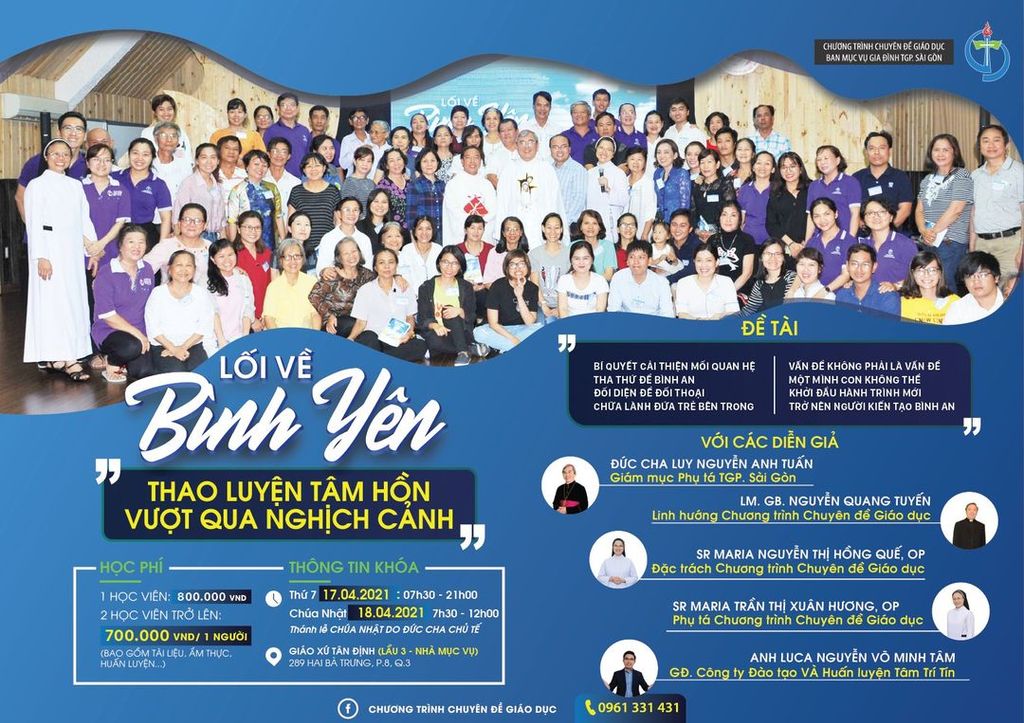 Khóa Huấn Luyện LỐI VỀ BÌNH YÊN: THAO LUYỆN TÂM HỒN – VƯỢT QUA NGHỊCH CẢNH
