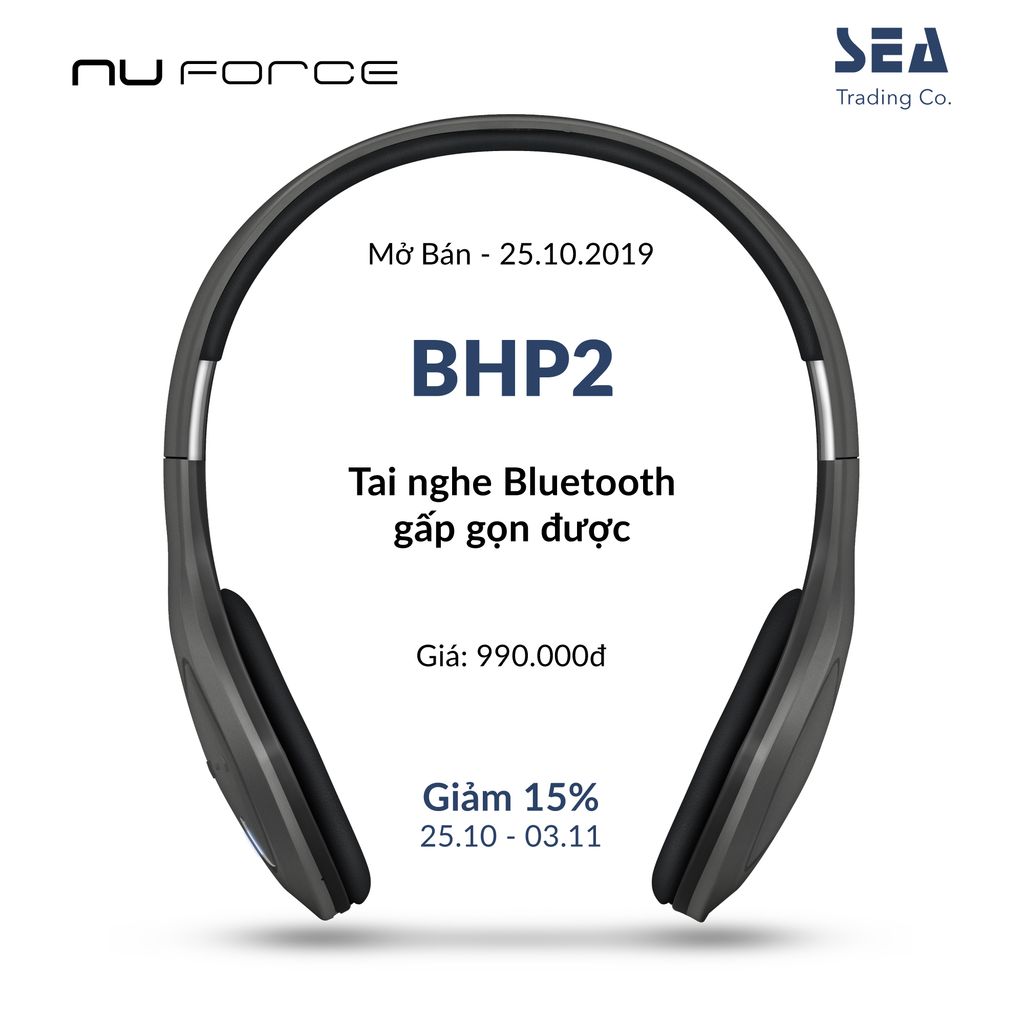 TAI NGHE BLUETOOTH NUFORCE BHP2 - CHIẾC