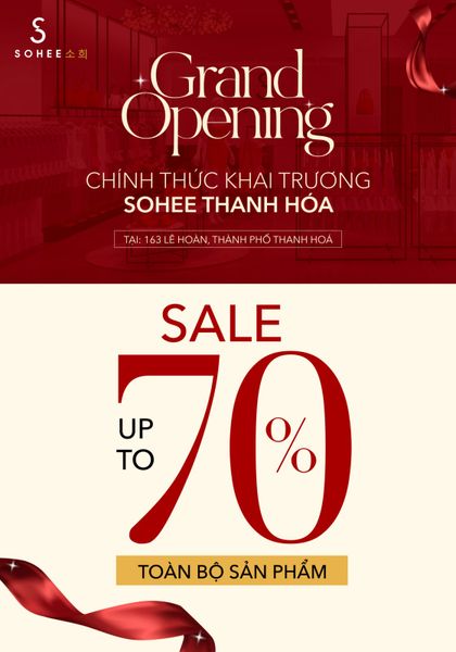 GRAND OPENING | SOHEE THANH HÓA SANG TRỌNG HIỆN ĐẠI BẬC NHẤT