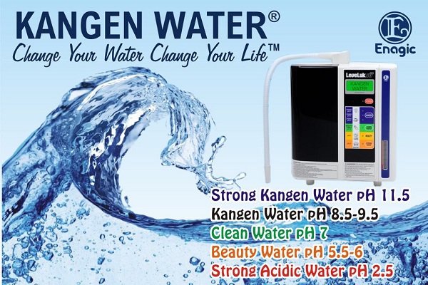 SỰ KHÁC BIỆT GIỮA NƯỚC ĐIỆN GIẢI KANGEN VỚI CÁC LOẠI NƯỚC THÔNG THƯỜNG KHÁC