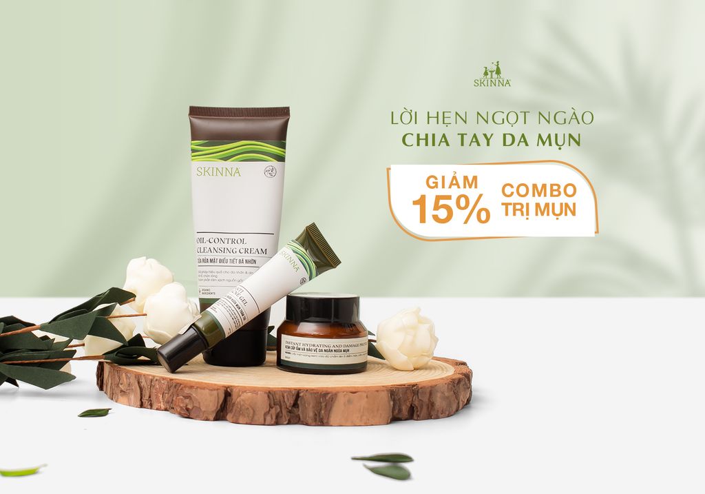 Tháng 7: Món quà đặc biệt chia tay Da Mụn với ưu đãi 15%