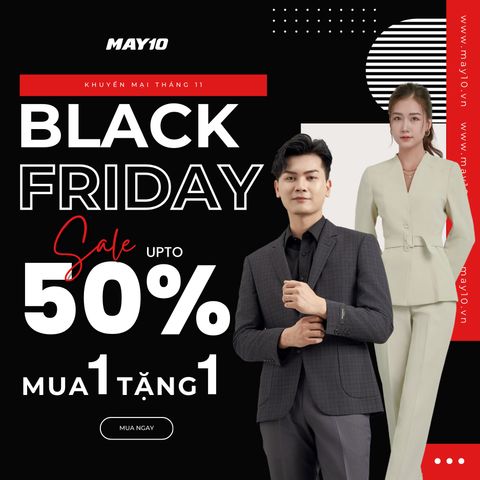 CHƯƠNG TRÌNH KHUYẾN MÃI THÁNG 11 -  BLACK FRIDAY - SALE UP TO 50% TOÀN BỘ SẢN PHẨM