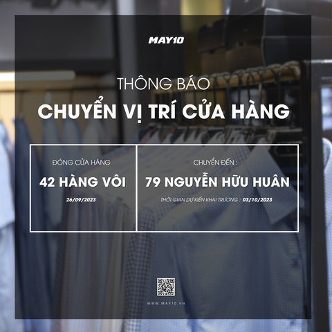 THÔNG BÁO - CHUYỂN VỊ TRÍ CỬA HÀNG
