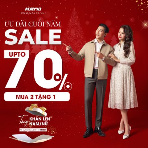ƯU ĐÃI CUỐI NĂM - GIẢM TỚI 70% TOÀN BỘ SẢN PHẨM