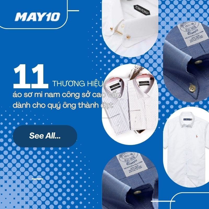 thương hiệu áo sơ mi nam cao cấp