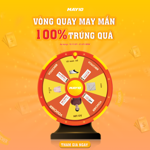 VÒNG QUAY MAY MẮN - TƯNG BỪNG SINH NHẬT - TRÚNG QUÀ ĐÃ THẬT