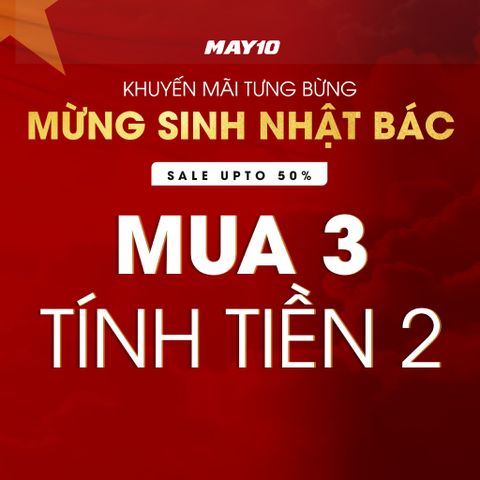 SĂN SALE THÁNG 5 - ƯU ĐÃI LÊN TỚI 50% HÀNG NGÀN SẢN PHẨM