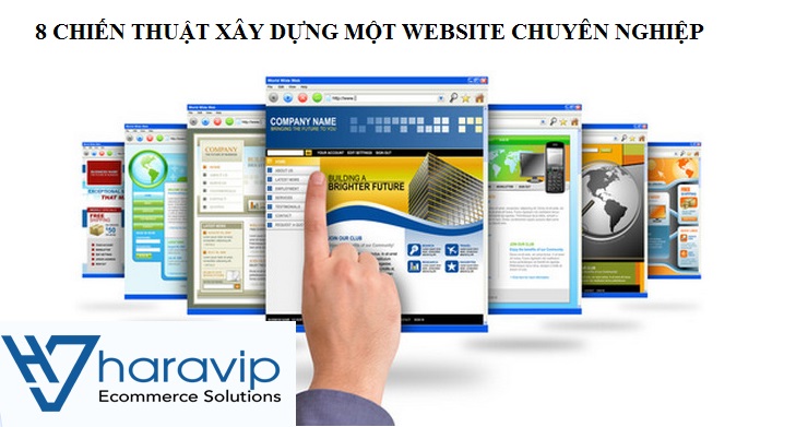 8 chiến thuật xây dựng một website chuyên nghiệp