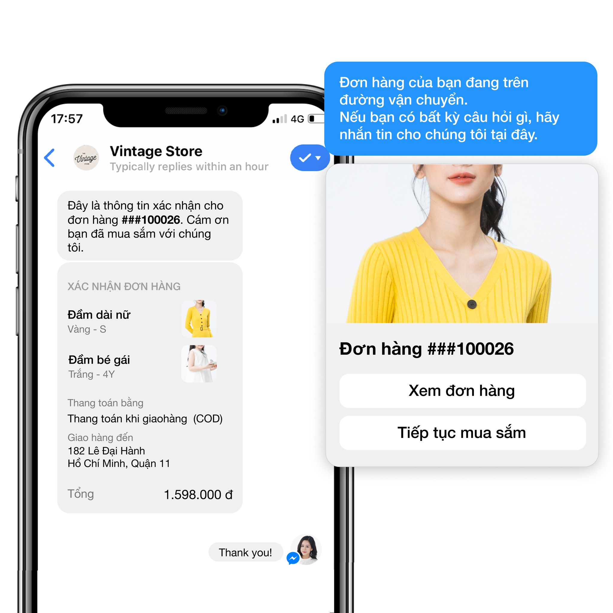MESSENGER SHOPPING