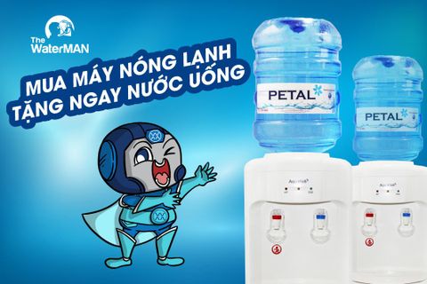 Mua Máy Nóng Lạnh - Tặng Ngay Nước Uống