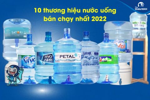 10 thương hiệu nước uống bán chạy nhất năm 2022