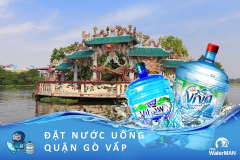 Đại lý giao nước uống đóng bình ở quận Gò Vấp