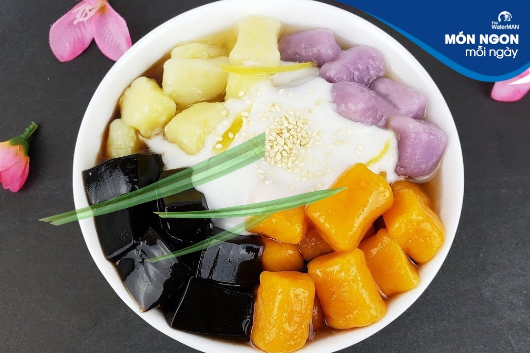 Chè khoai dẻo trở thành món ăn quen thuộc của người Việt