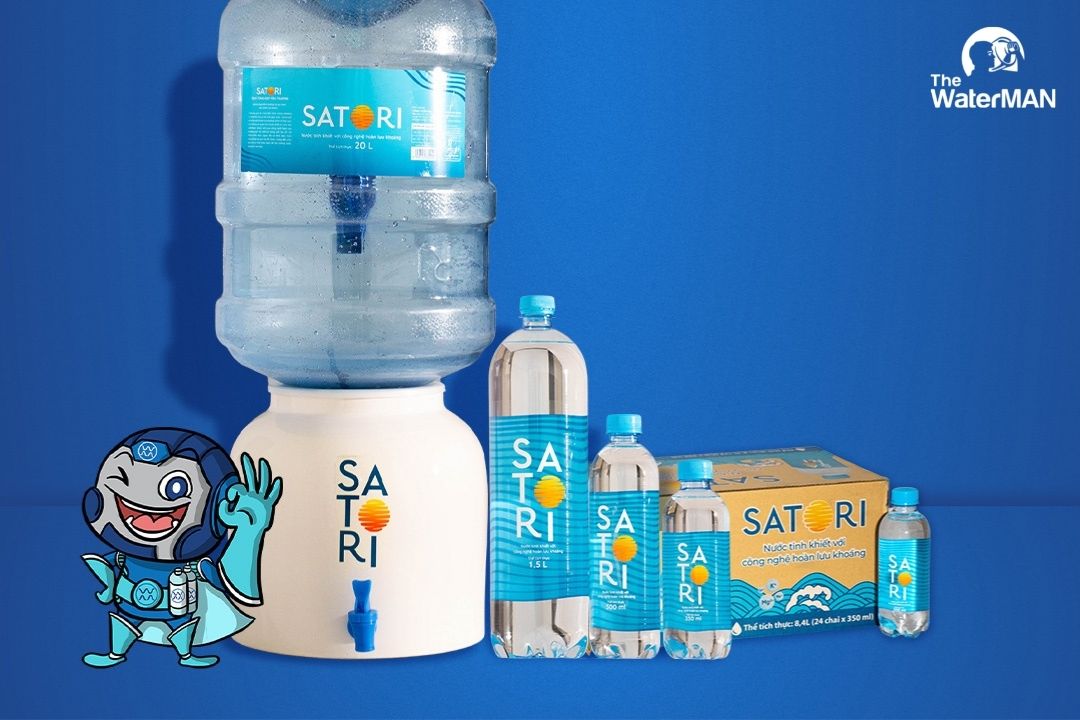 Satori là một trong những thương hiệu nước uống chất lượng