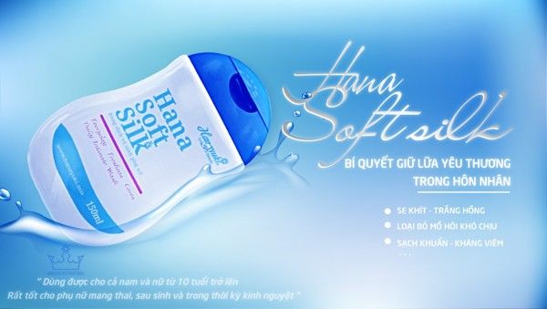 DUNG DỊCH VỆ SINH PHỤ NỮ HANAYUKI - HANA SOFT & SILK BẬT MÍ BÍ QUYẾT KÉO DÀI CUỘC YÊU , NÂNG NIU CẢM XÚC THĂNG HOA CÙNG NGƯỜI ẤY