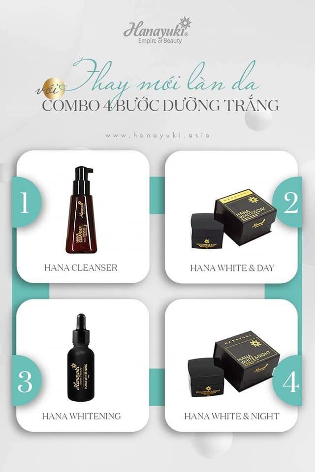 XU HƯỚNG LÀM ĐẸP HOT 2021 : DƯỠNG DA CĂNG BÓNG MỊN MÀNG NHƯ GÁI HÀN CÙNG KEM DƯỠNG TRẮNG HANAYUKI - HANAYUKI ASIA