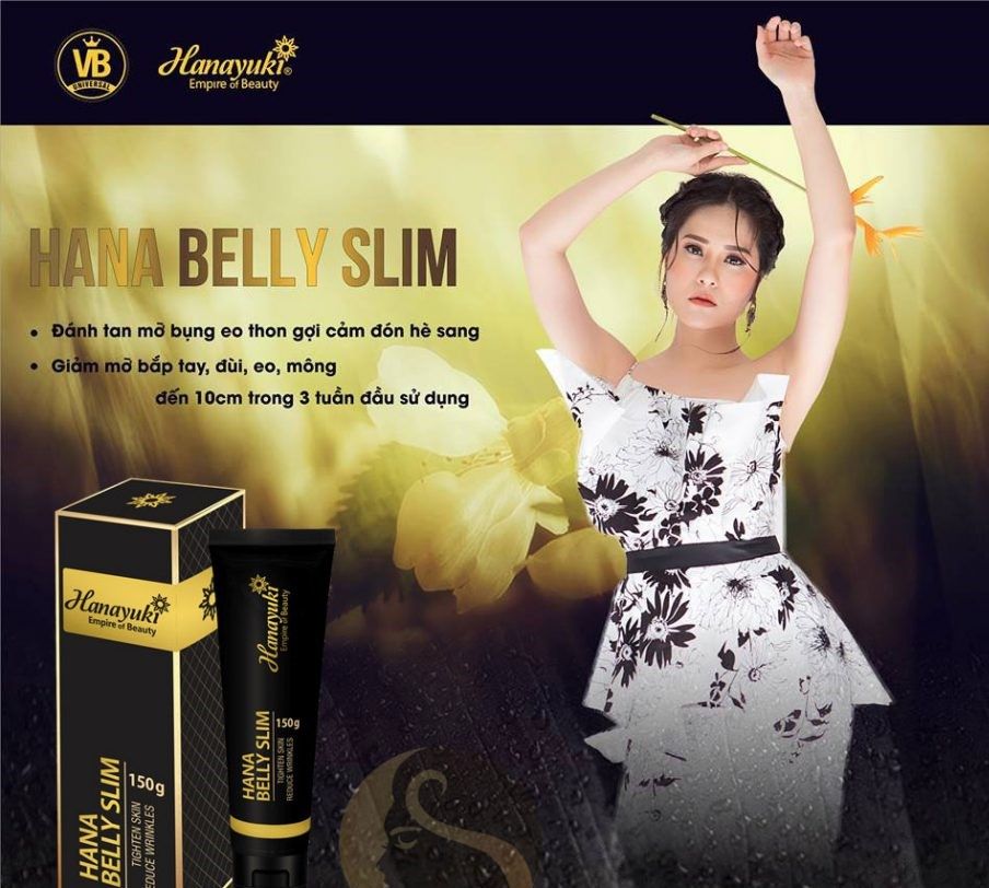 KEM TAN MỠ HANAYUKI ĐÁNH BAY MỠ THỪA - GIẢM CÂN AN TOÀN VÀ HIỆU QUẢ NHẤT CHO CHỊ EM