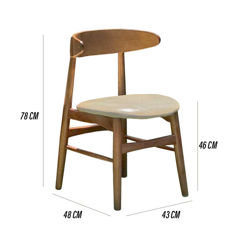 ghế ăn xdaily, ghế vầng trăng, luna chair