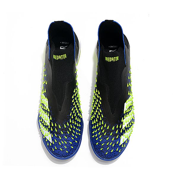 giày đá bóng sân cỏ nhân tạo adidas predator Freak TF màu xanh đen