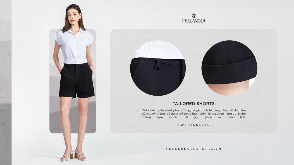 TAILORED SHORTS – GIẢI PHÁP