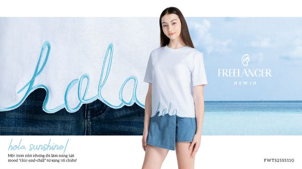 ÁO THUN COTTON NỮ DỄ THƯƠNG CHO MÙA HÈ – HOLA, SUNSHINE! 