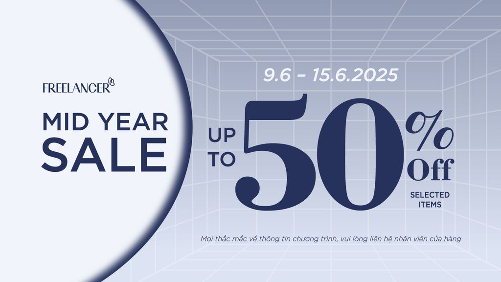 ✨ MID-YEAR SALE | GIẢM ĐẾN 50% ✨
