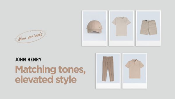 KHÁM PHÁ BST KHAKI TỪ JOHN HENRY – PHONG CÁCH NAM TÍNH VÀ HIỆN ĐẠI