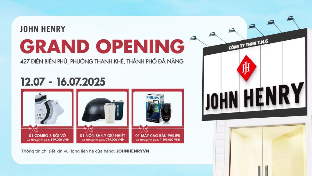 𝐆𝐑𝐀𝐍𝐃 𝐎𝐏𝐄𝐍𝐈𝐍𝐆 | JOHN HENRY ĐÀ NẴNG
