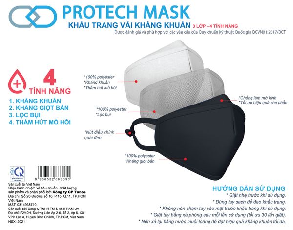 THƯ NGỎ từ TANOS & Khẩu trang PROTECH MASK đến Quý Lãnh đạo doanh nghiệp trong và ngoài nước