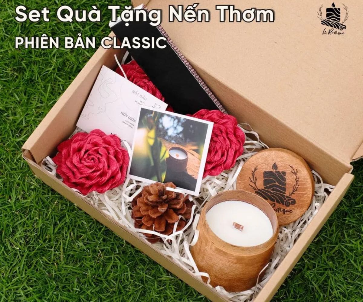 Set quà tặng nến thơm Le Rustique - Classic Gift Set