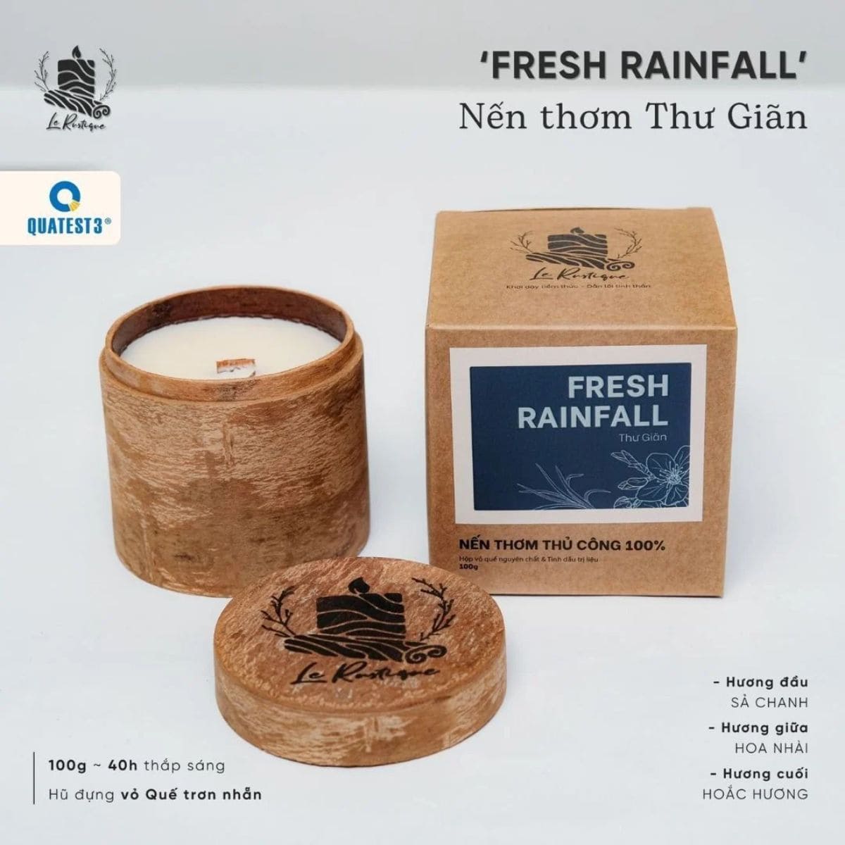 Ảnh nến thơm Thư Giãn
