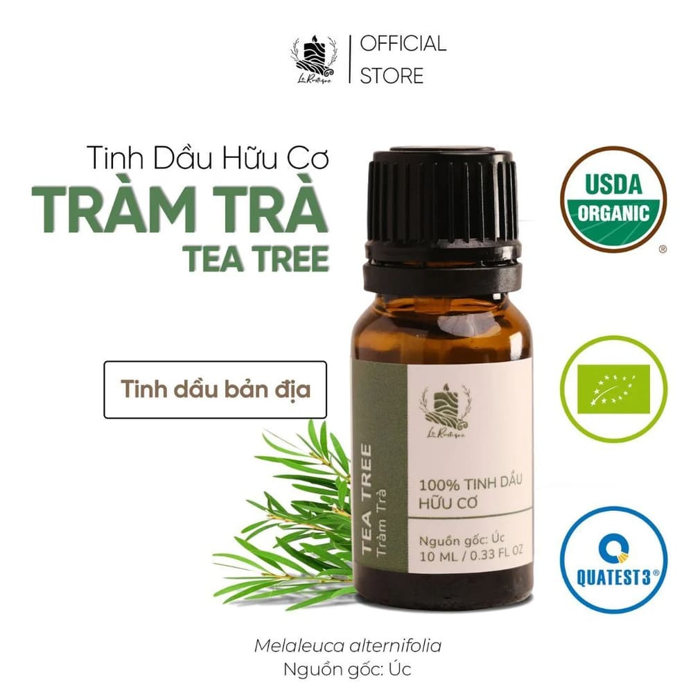 Tinh dầu hữu cơ Tràm Trà