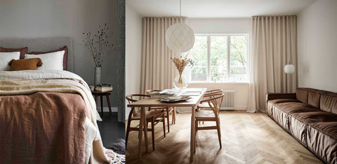 Sự trở lại của xu hướng nội ngoại thất năm 70s với tông màu đất