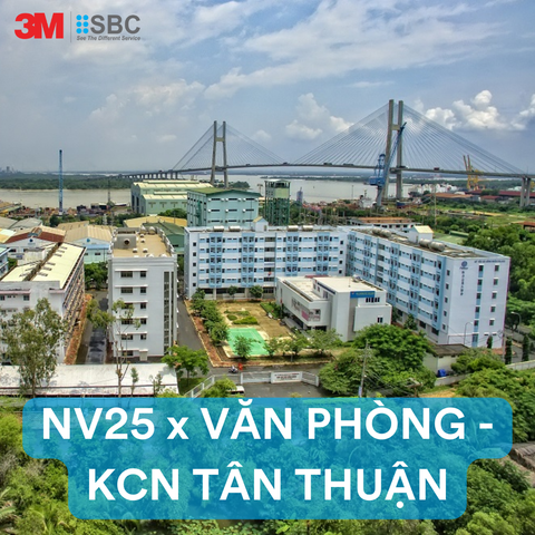 Thi công dán phim cách nhiệt 3M NV25 cho Văn phòng tại KCN Tân Thuận