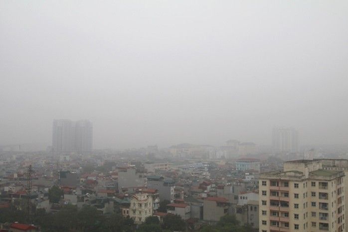 Không khí Hà Nội ô nhiễm tới ngưỡng gây hại cho sức khỏe