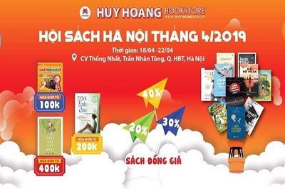 Hội Sách Hà Nội Tháng 4/2019