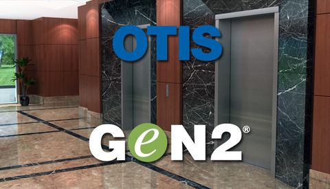 Thang máy gia đình Otis thế hệ mới: OTIS Gen2 Regen