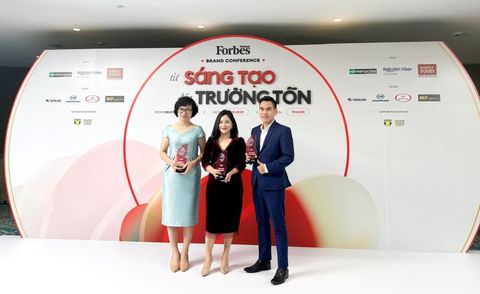 Viglacera được vinh danh trong Top 25 thương hiệu dẫn đầu của Forbes Vietnam
